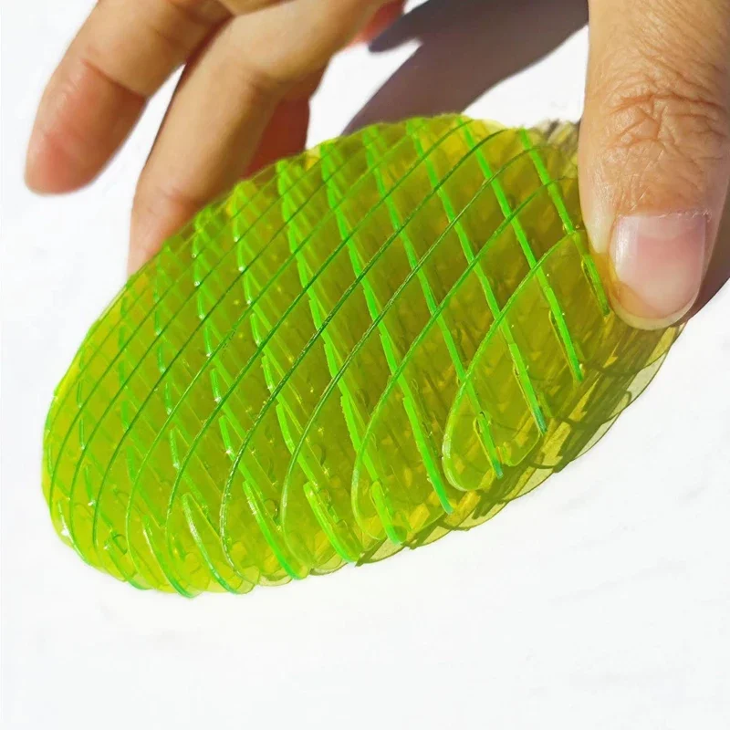Fidget Toy Design Worm Big 3D Printing Decompression Elastic Net Anti-Stress ADHD Stress Relief for Kid Adult