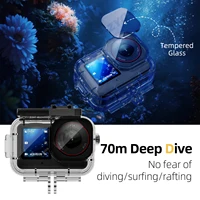 For DJI Osmo Action 6 Screen Protector Glass,Lens Cap, ND Filter, Frame Cage, Underwater Dive Case, Storage Bag Accessories Kit - Image 4