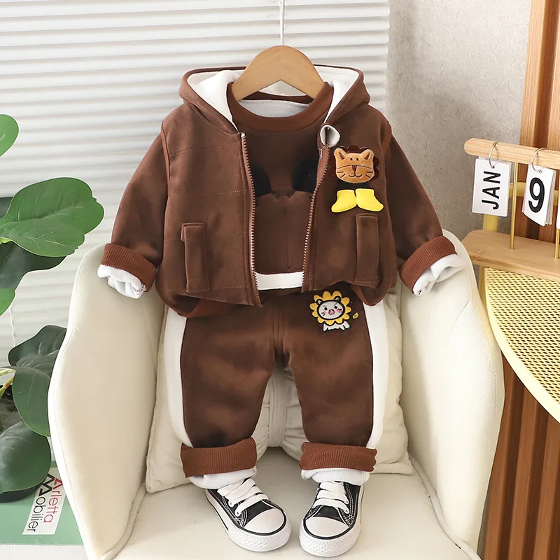 Baby boys winter clothing suit set 0-4 years