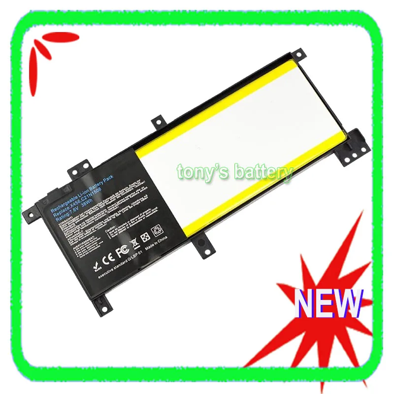 

New C21N1508 Аккумулятор для ноутбука Asus X456 X456UA X456UB X456UF X456UJ X456UQ X456UV X456UR A456U