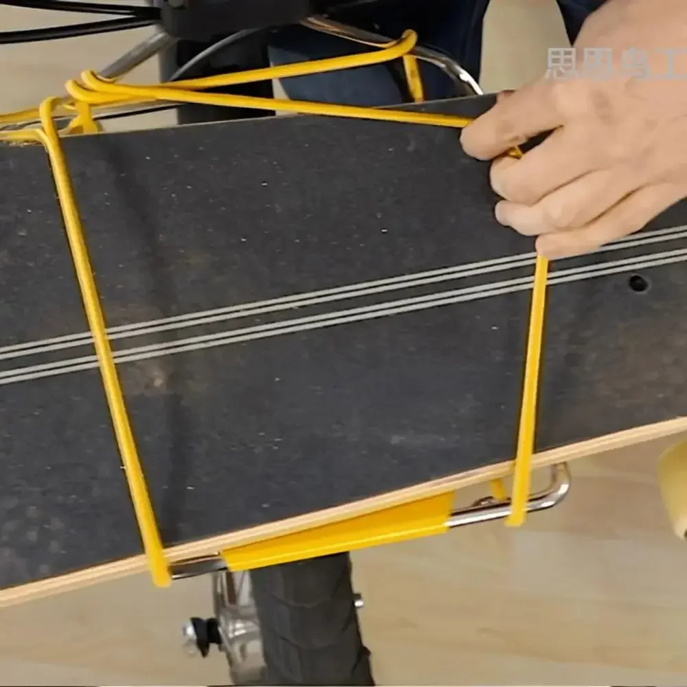 Detachable Bike Basket Front Rack Versatile Compatibility Free Assembly Bike Storage Rack Spacious Storage Capacity