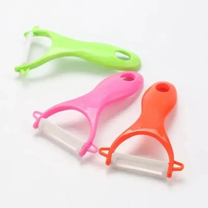 Kitchen Vegetable Fruit Peeler Cooking Tools Potato Peelers Ceramic Peeler Household Convenience Small Tool Random Color