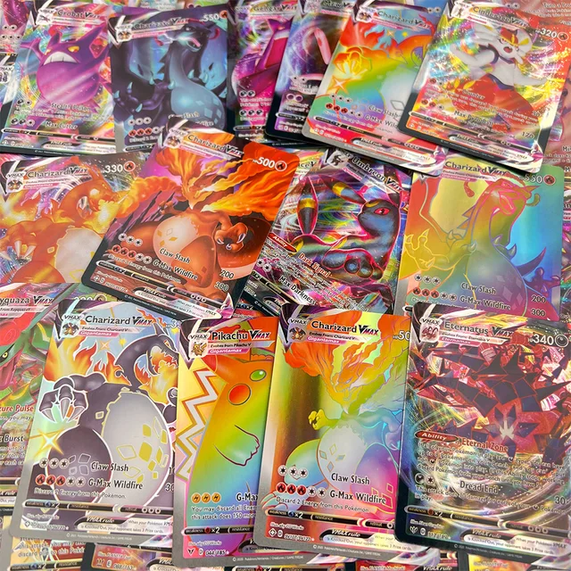 50-300 Cartas Pokémon™ (VMAX,GX.)