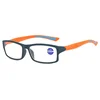 Fashion Sports Reading Glasses Elderly HD Reading Presbyopia Glasses Men European American Anti Blue Light Presbyopia Eyewear 4