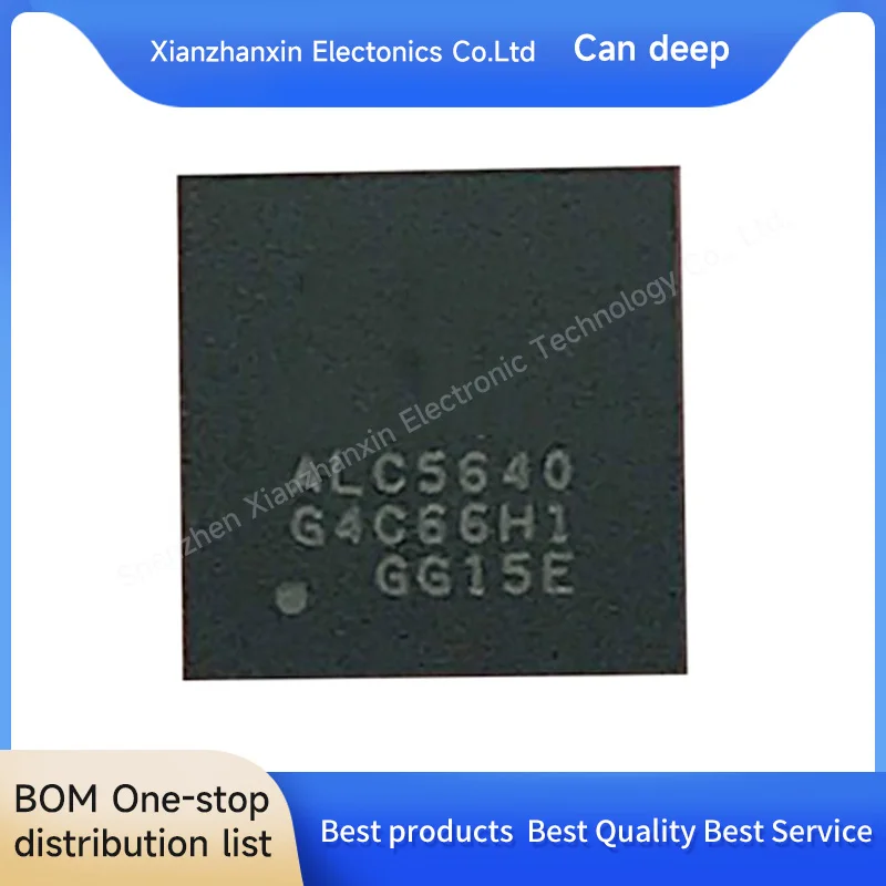 5 Pz/Lotto Alc5640-Vb-Cgt Alc5640 Qfn48 Driver Ic Audio Codec
