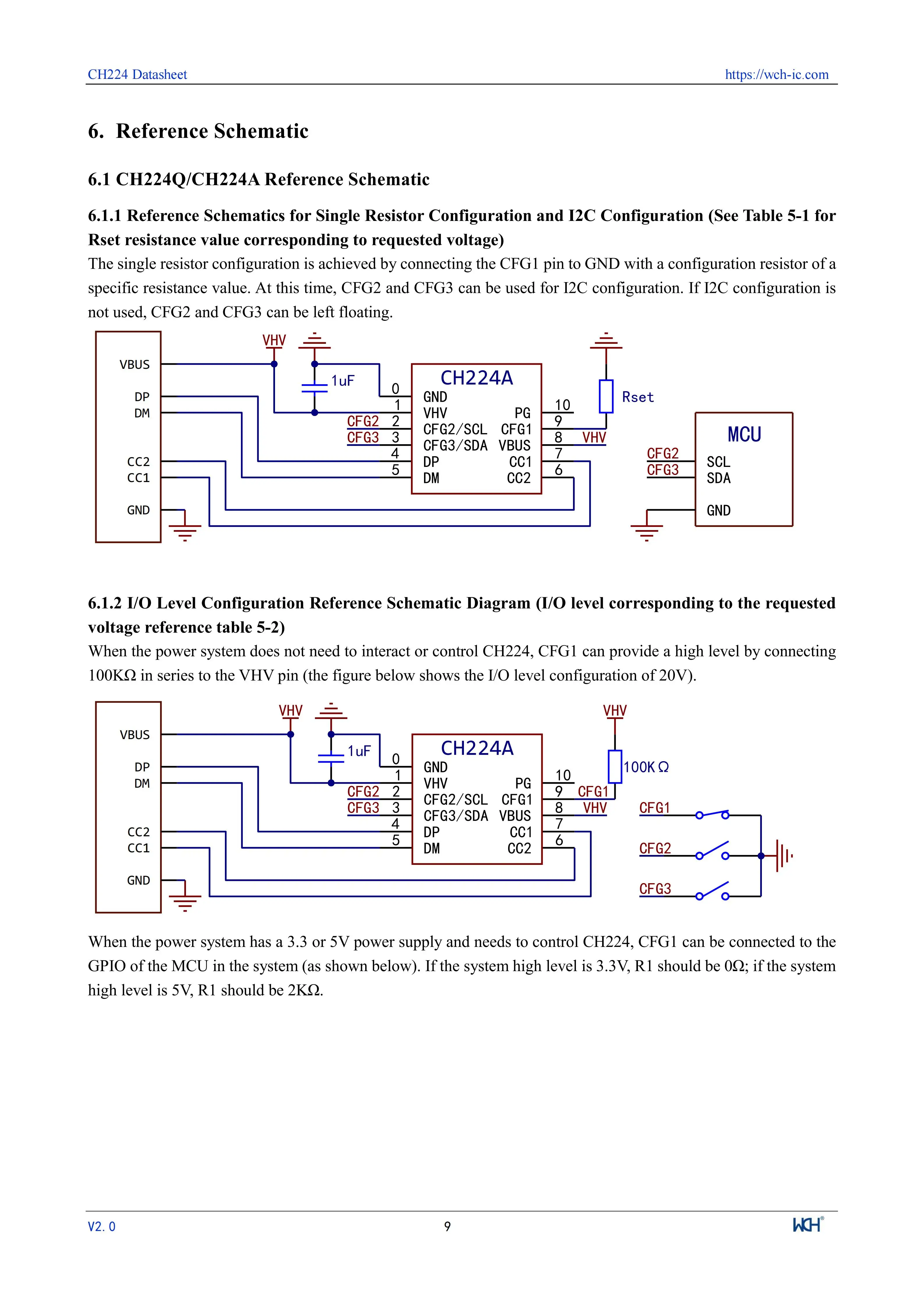 CH224 CH224Q Entwicklungsboard USB PD 3.2 Schnellladungsprotokoll Power Receiver IC 224Q Evaluierungsboard – Detail 14