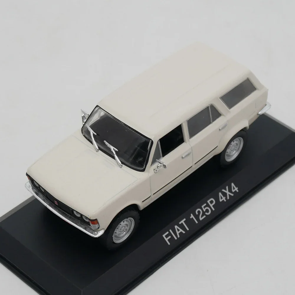 ミニカー TIN TOYS DIE CAST MODERN SALOON CAR FIAT Die-cast 1:43 Scale Simulation Fiat 125p 4x4 Off-road
