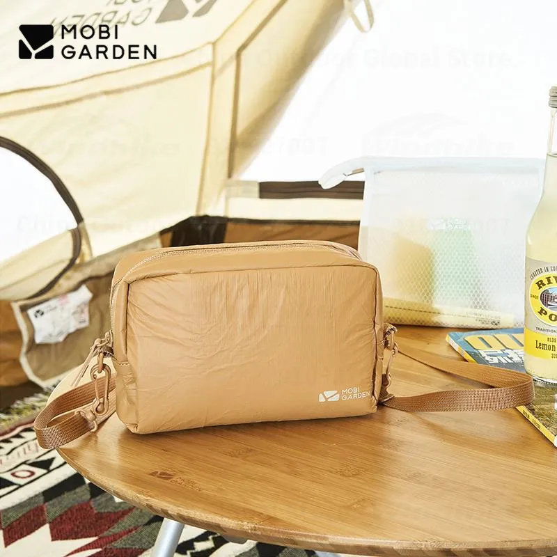 MOBI GARDEN Outdoor Travel Wash Bag 92g Ultralight Waterproof Bag Men/Women Business Trip Makeup Diagonal Dirty Resistant