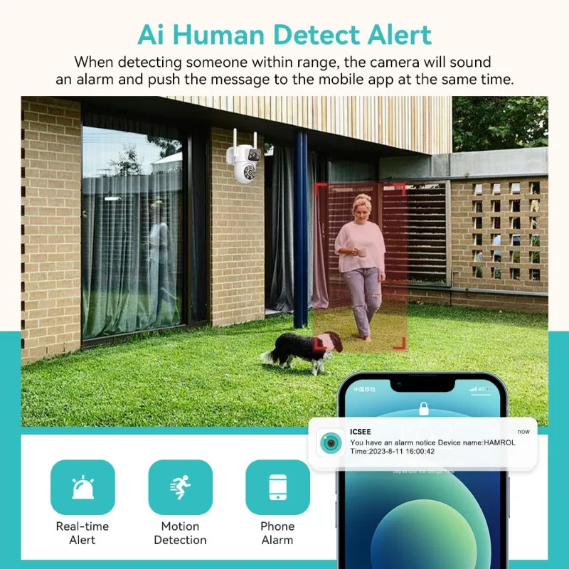 نظام مراقبة لاسلكي 8MP فاخر