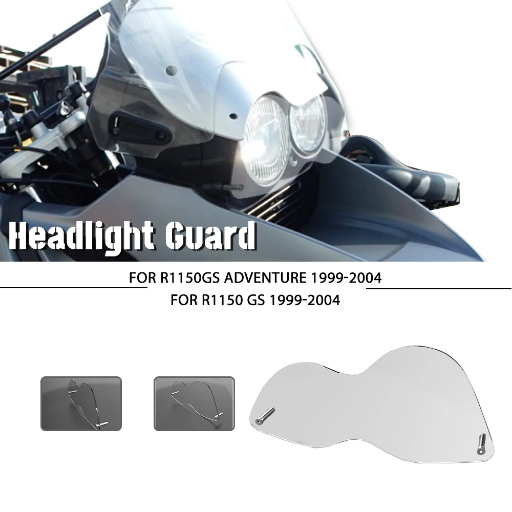 

For BMW R1150GS R 1150 GS GSA Adventure 1999-2004 Motorcycle Headlight Protector Guard Lense Cover 2003 2002 2001 2000 R1150GSA