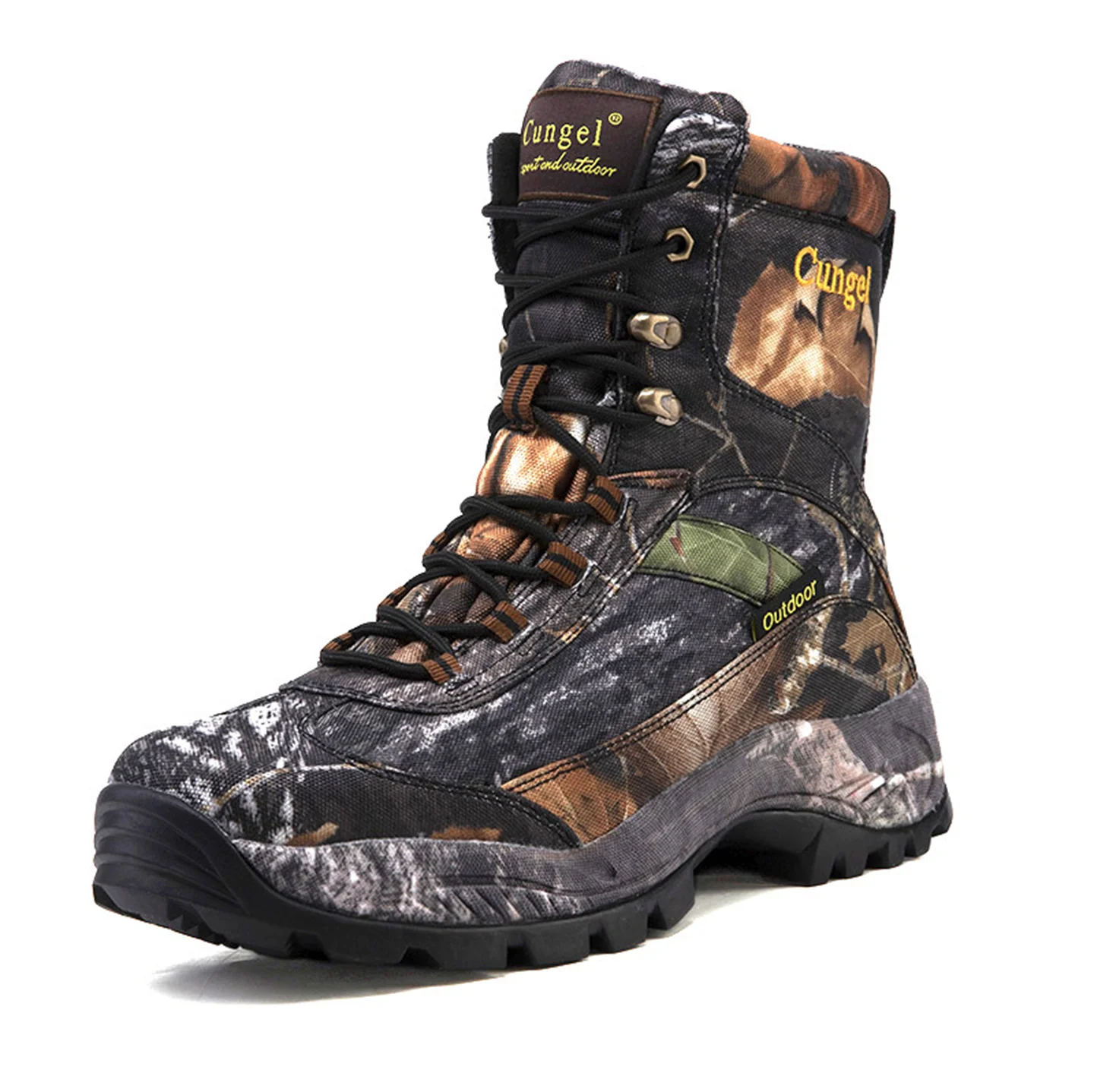 Men's High Top Camouflage Hunting Boots 1