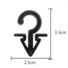 100PCS/lot Plastic Small 2 Shape Hooks for Glove and Hat Display 4
