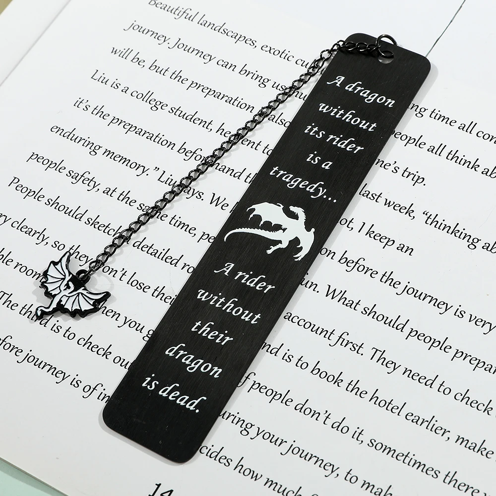 Metal Bookmark Animal Bookmark Bookmarks Stationery Supplies Engraved Black Dragon Bookmarks Metal Bookmarks Reading Marks