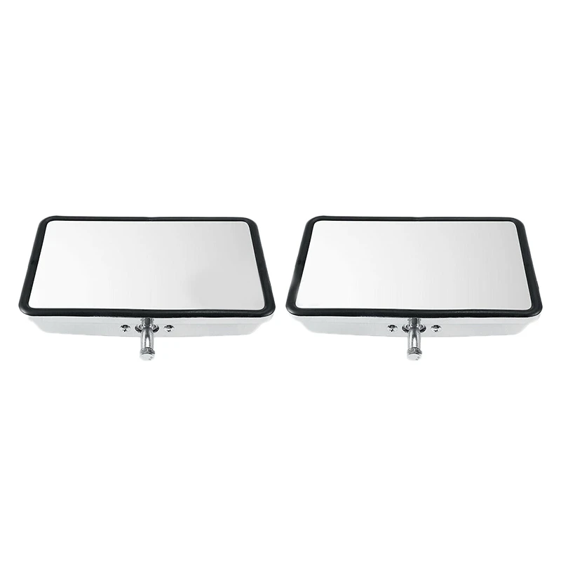 

2X Chrome Door Rearview Front Side Mirrors for Toyota Land Cruiser 70 75 78 HILUX UTE