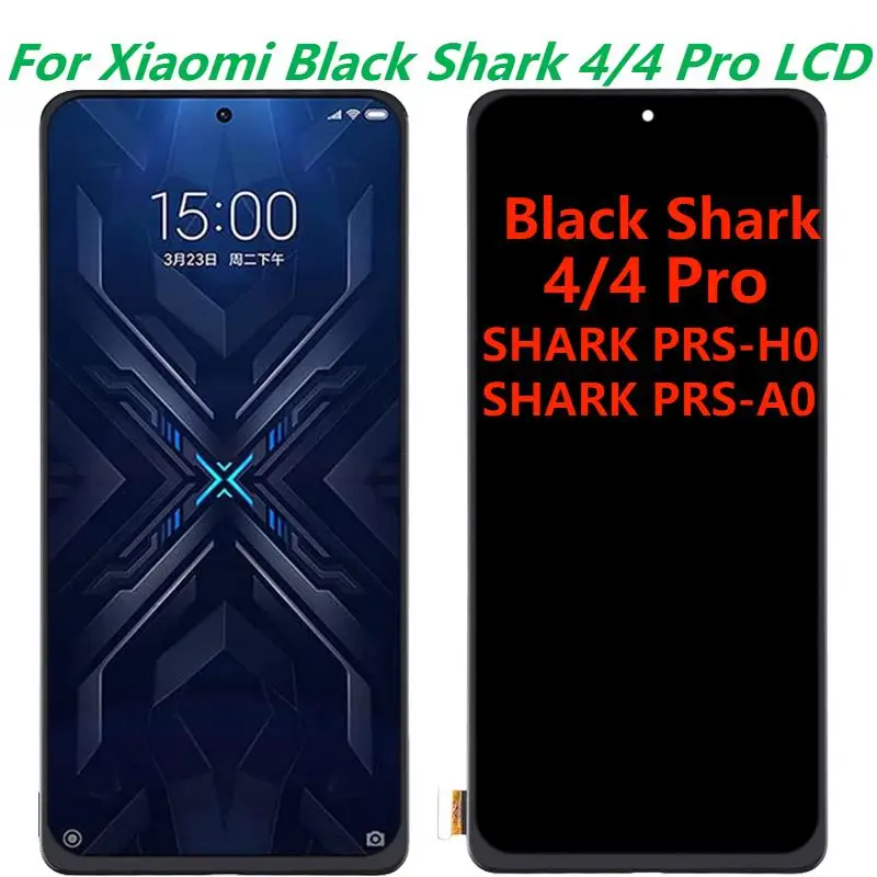 

Original 6.67 For Xiaomi Black Shark 4/4 Pro PRS-H0/A0 LCD Display With Frame Touch Screen Digitizer Assembly Replacement Parts