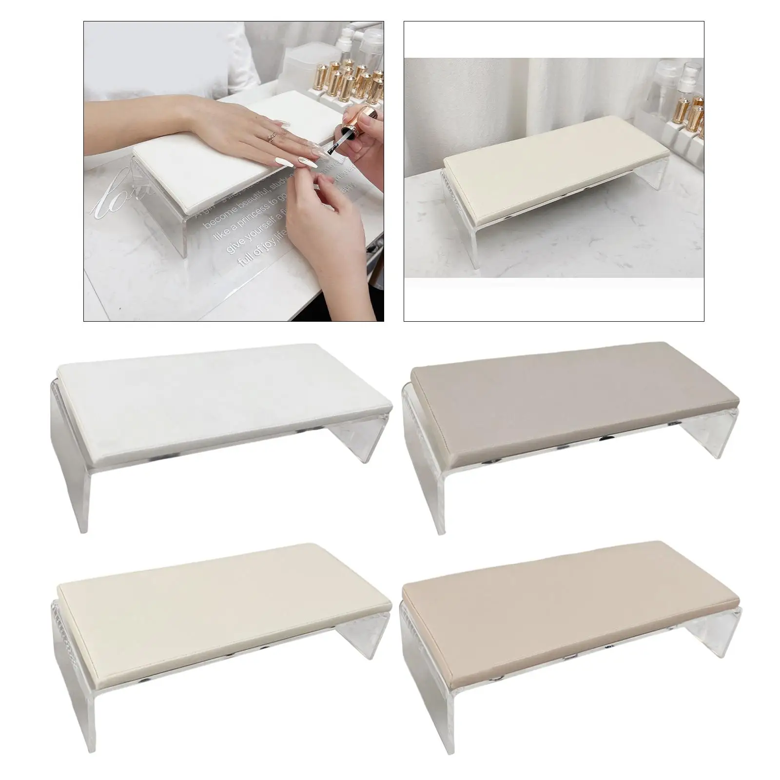 네일 암 레스트 PU 아크릴, 전문 편안한 살롱 홈