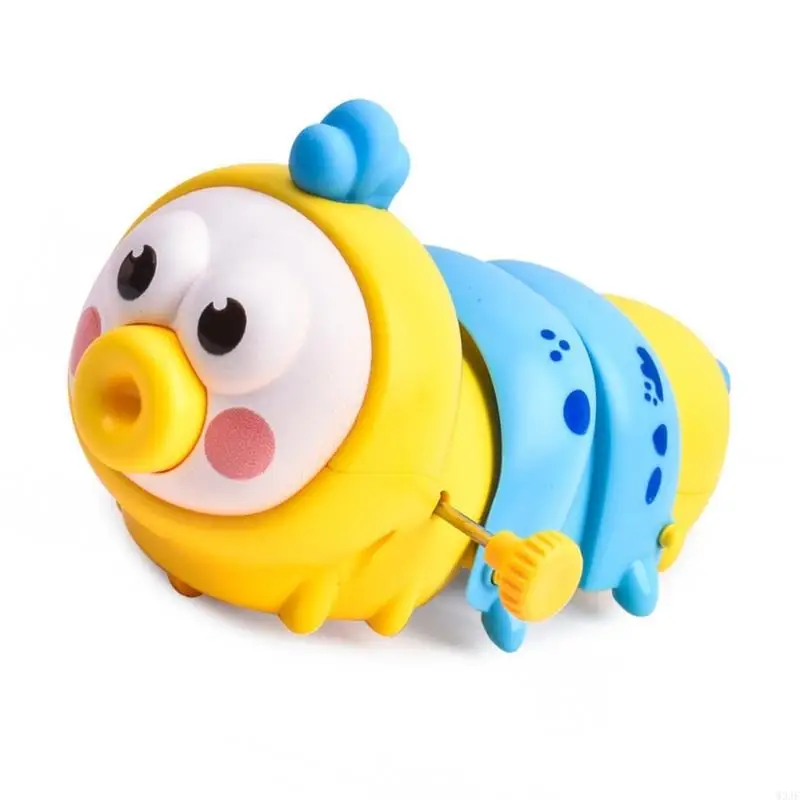 W3JF Interactive Baby Caterpillars Windup Toy Crawl Learning Physical Training Toy