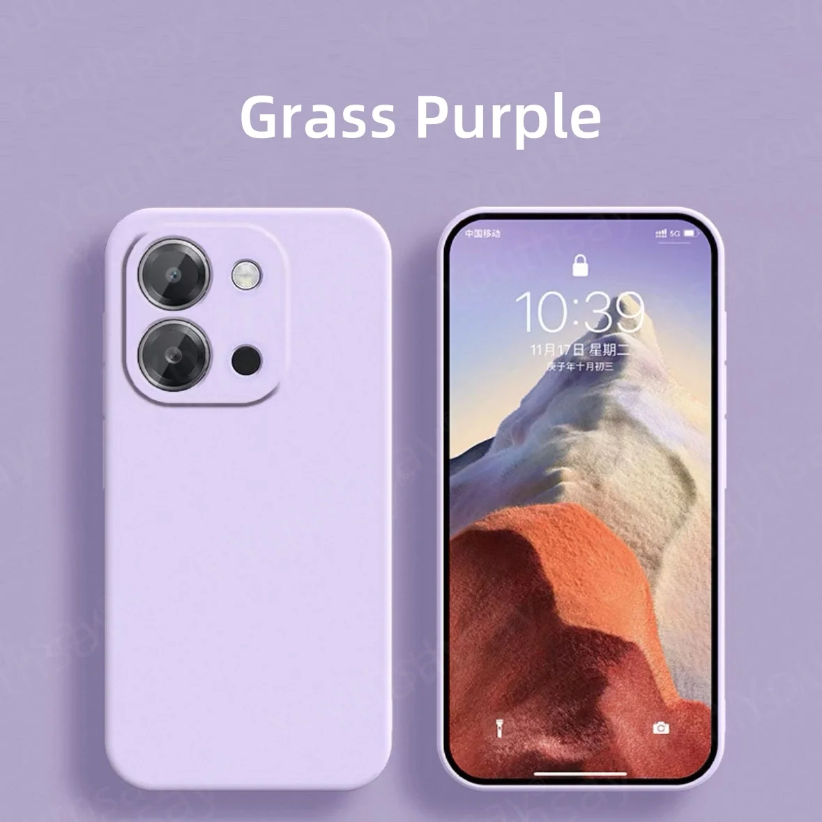 Soft Liquid Silicone Protective Phone Bumper Case with Original Design
