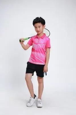 Children's Badminton T-shirts Short Sleeved Men/Women Suits Table Tennis Jerseys Ping Pong Shirt Students Youth Sport Jersey table tennis clothing