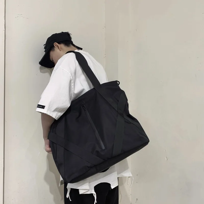 

Casual Tote Bag Men's Big Handbag Fashion For Man Large Capacity Cross Bag Men Fit For Short Distance Travel Shoulder Bag bolsos