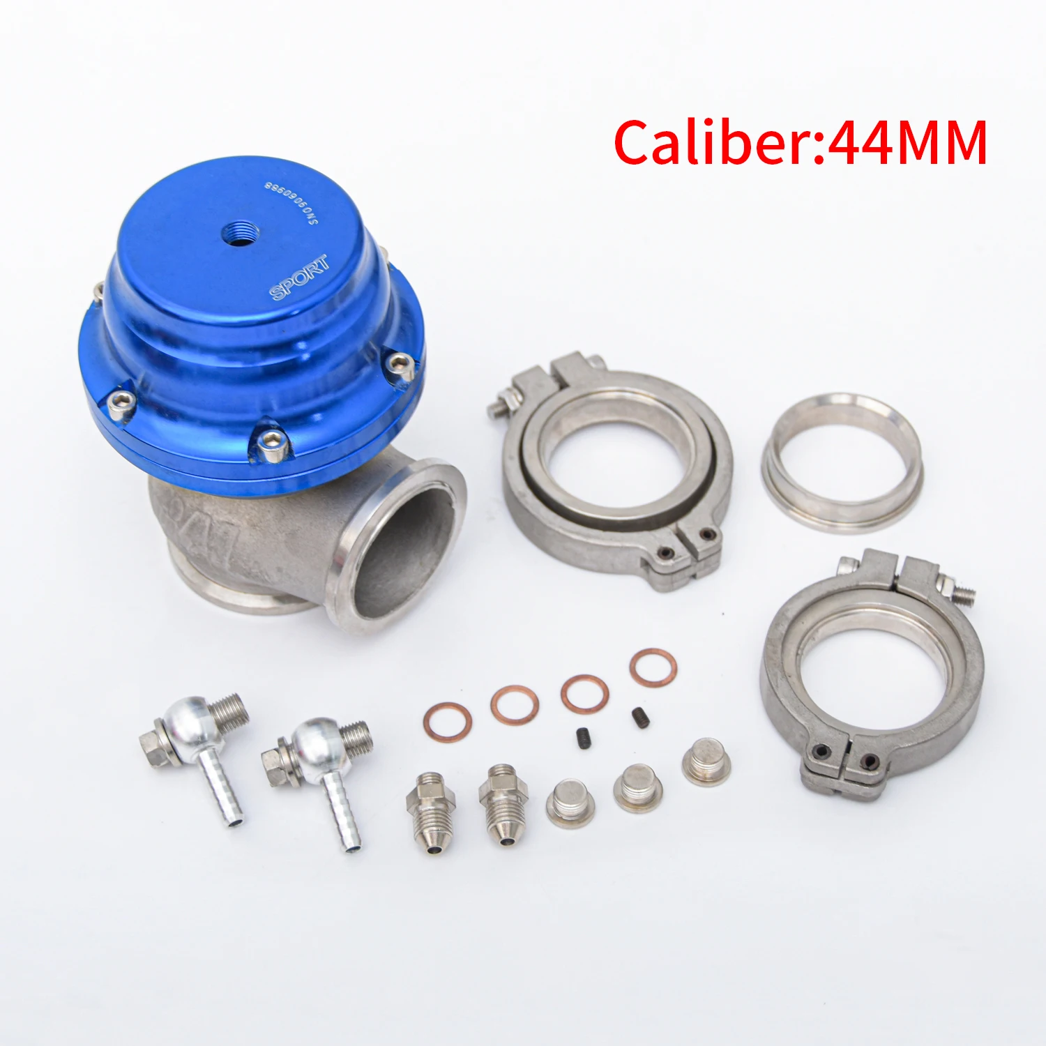 JDM Sports Style Waste Gate 38mm 44mm V-Band External Wastegate For Turbo