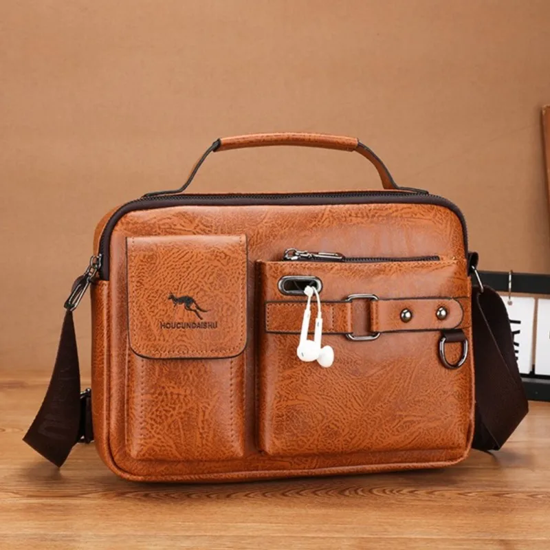

Business Crossbody Bag for Men Bags Casual Man Messenger Bag Designer Fashion Male Bag Luxury Brand Sling Pack Shoulder Bag