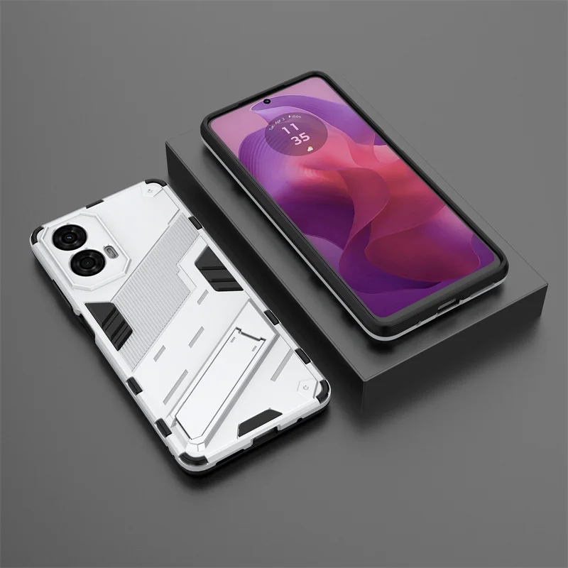 For Motorola Moto G24 4G Case Armor Shockproof Phone Cases For Moto Rola G 24 MotoG24 24G 4G 2024 Magnetic Holder Stand Cover S31bc95cc822147e2b1e192acb3dc6a156