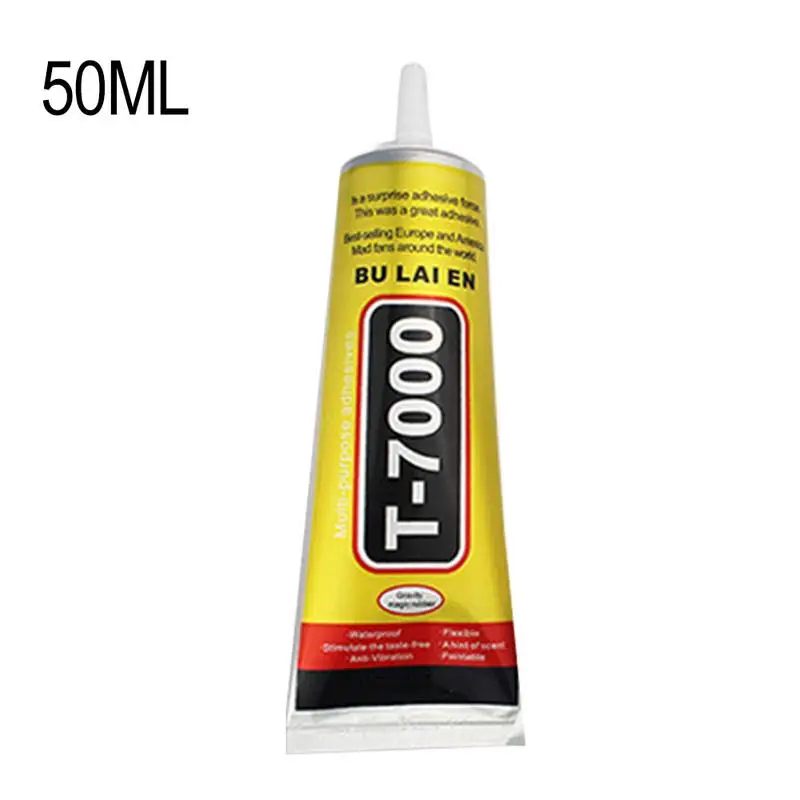 T7000 Black Contact Celular Tablet Reparação Adesivo, Componentes Eletrônicos Cola, Acessórios Automotivos, Novo, 15 ml, 50 ml, 110ml