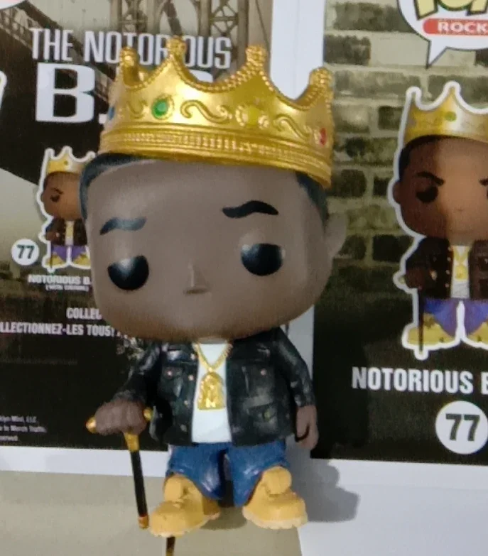 FUNKO POP the Notorious B.I.G. #18 Crown #77 #82 Jersey #78