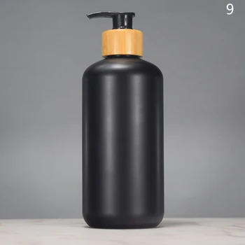 1 ชิ้นพลาสติกชุดเครื่องจ่ายสบู่เคาน์เตอร์ขวดโลชั่นห้องน้ํารีฟิลขวดเปล่าสําหรับแชมพู Body Wash Hair Conditioner 17