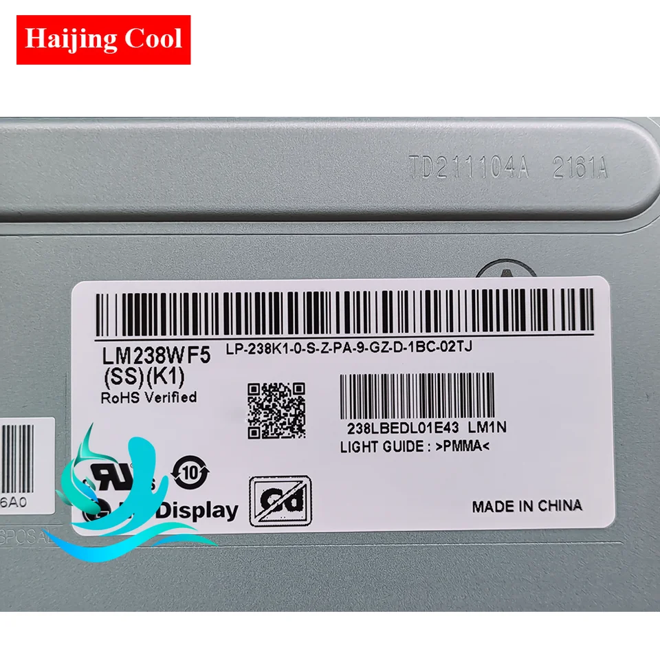 Original new touch Panel LCD screen LM238WF5 SSJ1 LM238WF5-SSK2