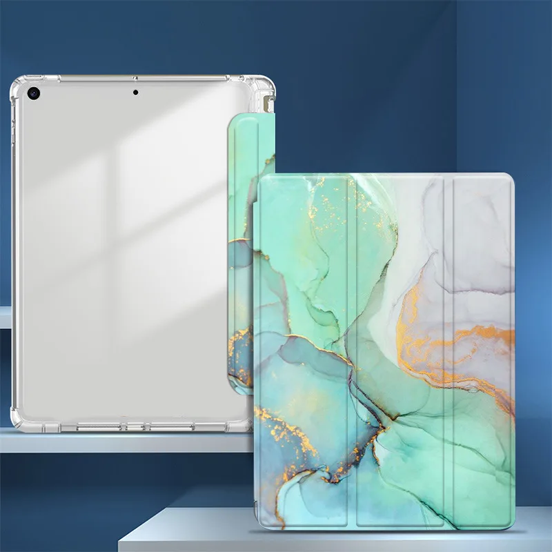 Clear Back Cover Trifold Stand