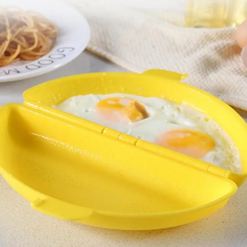 Mikrobølgeovn Omelettform – Non-stick Silikon Eggkoker for Rask Frokost 1