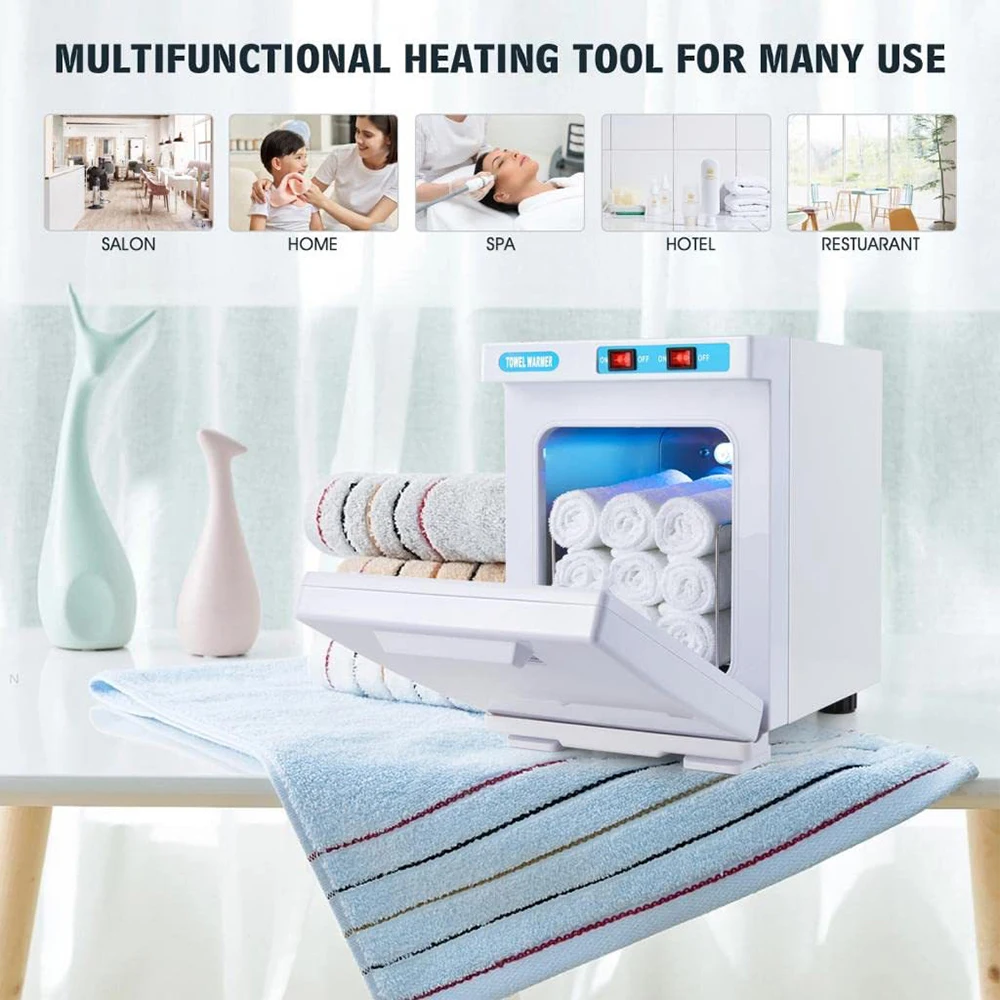 Beauty Salon Nail Salon Heating Towel Cabinet Sterilization Cabinet Multifunction Ultraviolet Ozone for Manicure