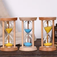 10/15/20/30 Minutes New Large Wooden Hourglass Home Desktop Decoration Gifts Creative Sand Clock Children's Brushing Teeth Timer 1