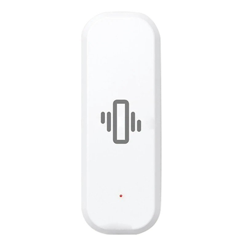 

Zigbee Smart Vibration Sensor Detection Tuya Smart Life APP Notification Real-Time Motion Vibration Alarm Smart Home, Durable