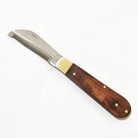 Horseshoe Trimmer Folding Thin Knife Horse Mane Hair Horse Tail Trimming Scraper 1