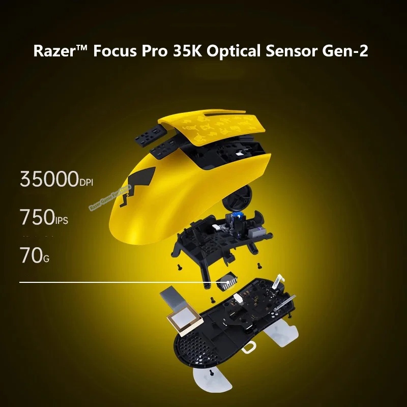 Razer ポケモン ピカチュウ エディション バイパー V3 プロ超軽量