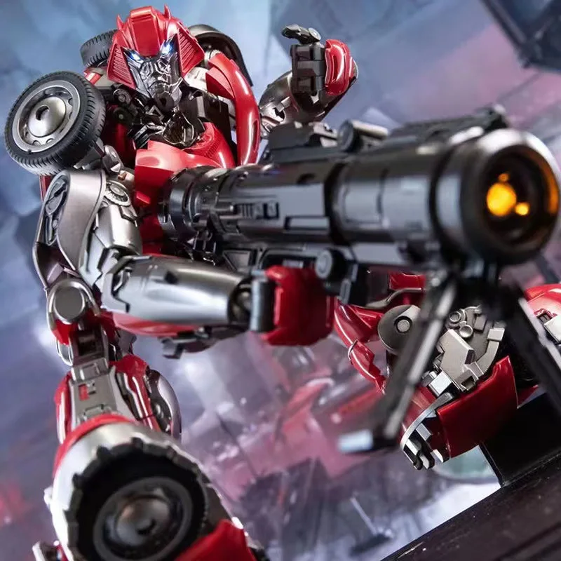 

NEW Transformation CE-02 CE02 Cliffjumper Enlarged Alloy Version With Two Heads Light Action Figure Model Toys In Box