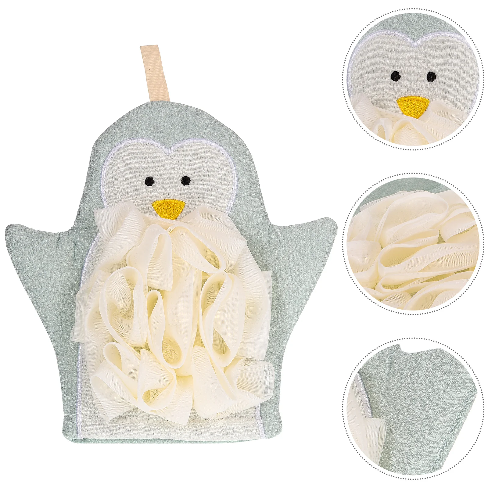 

Bath Mitten Shower Skin Scrubbing Mitten Glove Bathing Mitt Exfoliating Glove Tool