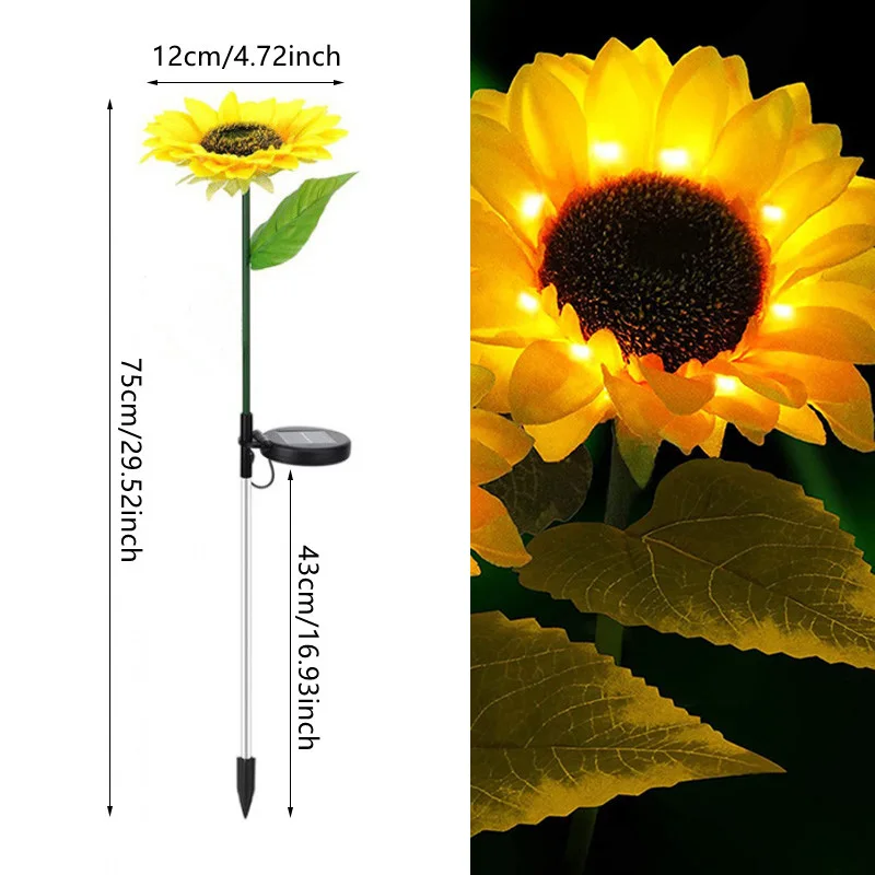 Waterproof Solar LED Garden Light for Outdoor Pathway