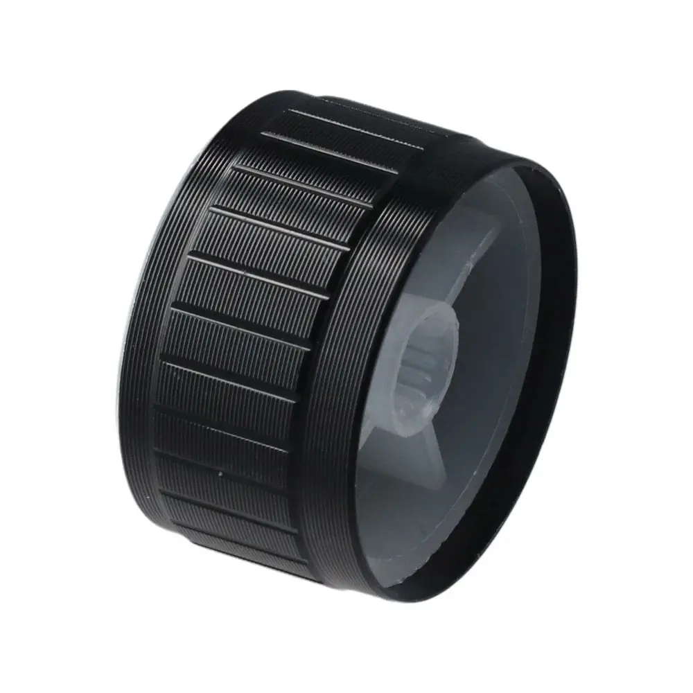6mm/ 0.23" Volume Control Amplifier Knob Aluminum,plastic Black Volume Tone Knobs 30x17mm Potentiometer Control Knobs