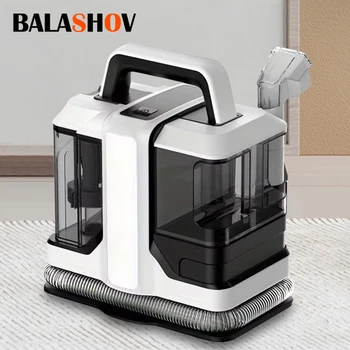 Spot Cleaner Upholstery Carpet Cleaner Easy Move with Universal Wheels & Handle,Deep Cleaning Machine for Couch, Stairs, Car 1