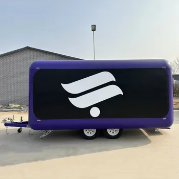 Customized Electric Mobile Multi-functional Commodity Wholesale Retail Food Snack Factory Direct Selling Boutique Trailer 1