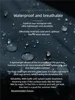 Grey customer outside spring Summer lightweight men's and women's waterproof breathable pressure rubber hooded  hiking  jacket 2