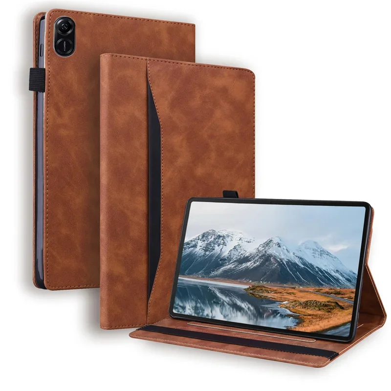 Cat & Flowers Embossed Stand Flip Tablet Case