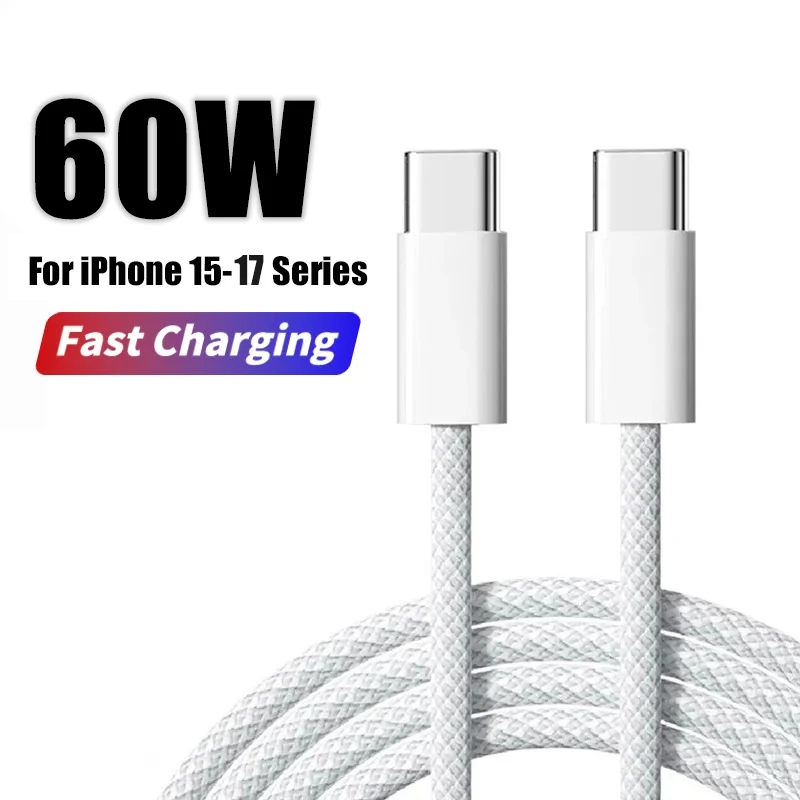 ตัวเลือกสินค้า สายชาร์จ USB-C เร็ว 60W สำหรับ iPhone