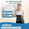 LED Phototherapy Massage Belt Red Light Hot Compress 850nm 660nm Body Shaping Weight Loss And Relaxation Back Pain Relief 2