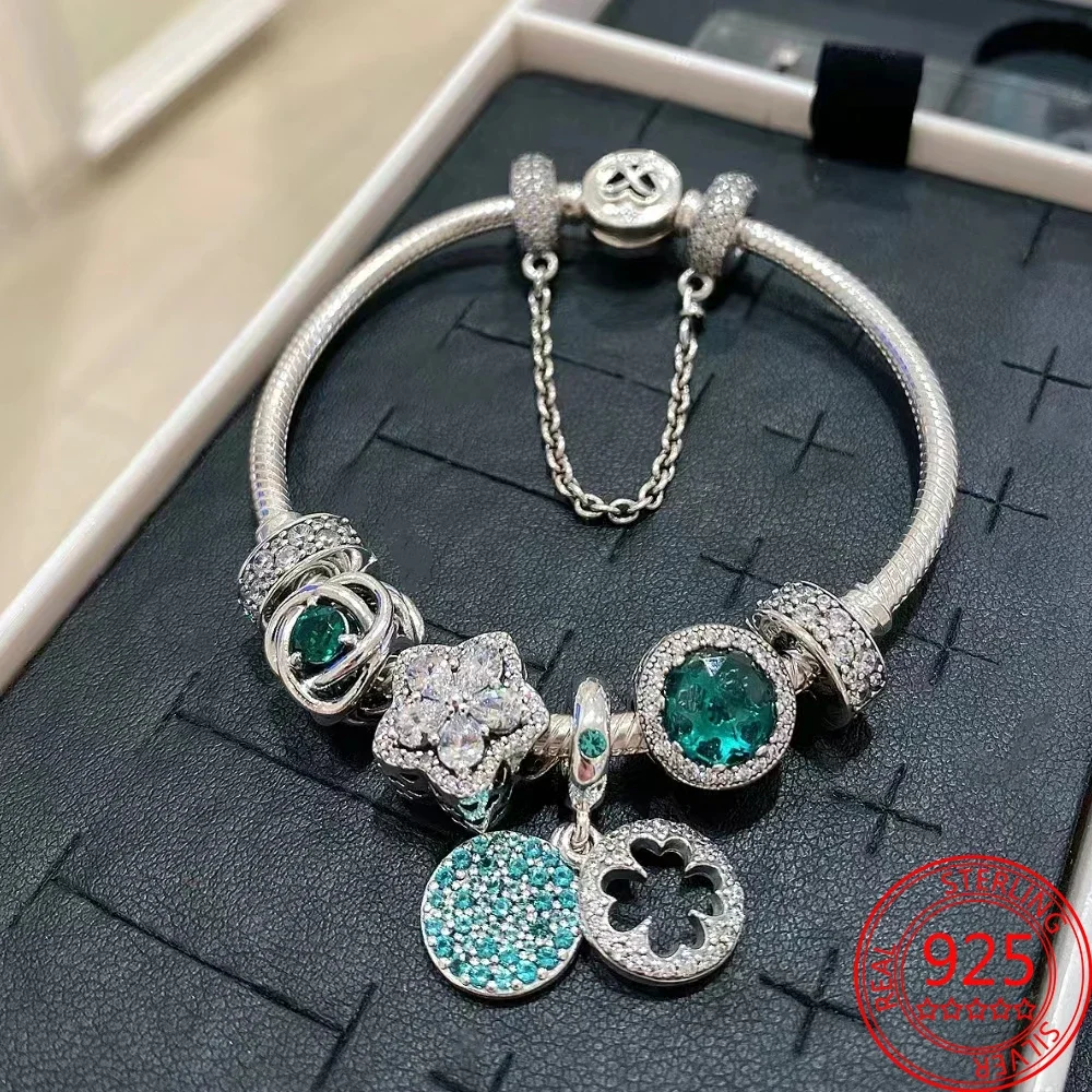 Рисунок 5 - Бусины из серебра 925 пробы с зеленым