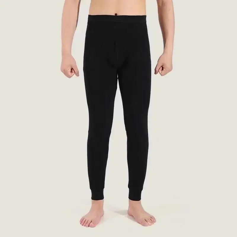 Black [Long Johns single piece pure cotton]]